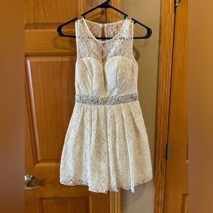 Windsor white lace dress